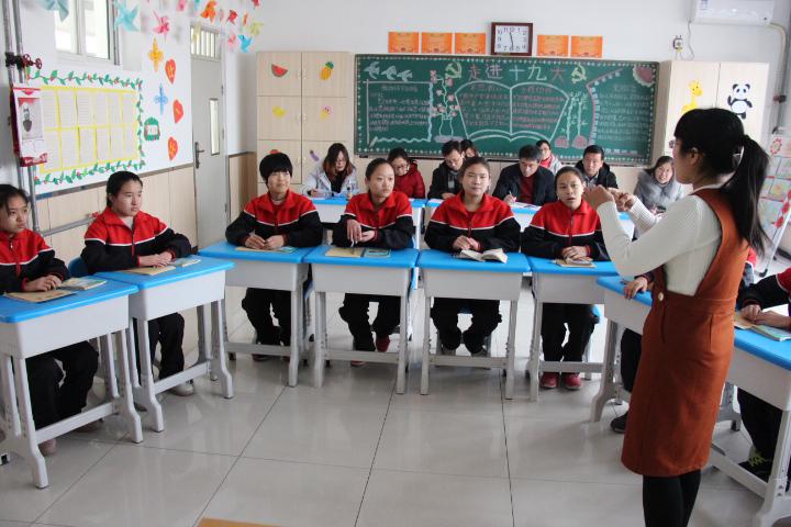 石家庄平山县特殊教育学校举行教师优质课评比活动