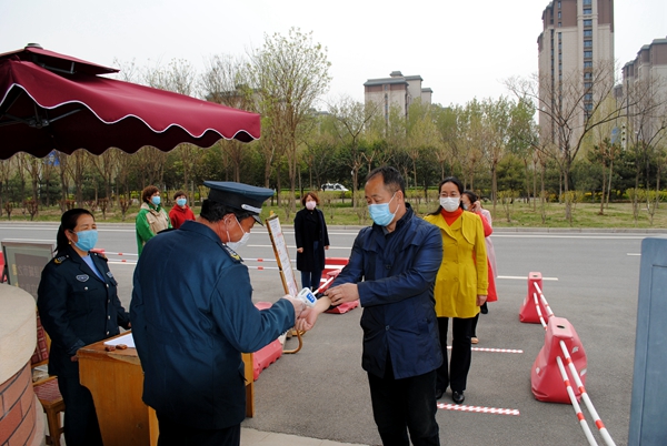 石家庄市特殊教育学校组织开展疫情防控开学演练